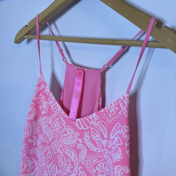 Lilly Pulitzer Lileeze Dusk Cami Reversible Tank Top‎ Barbie Pink Size XS - Picture 5 of 12